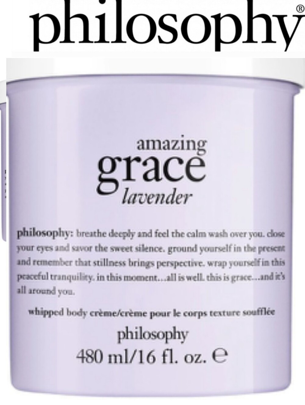 Philosophy Amazing Grace Lavender Whipped Body Crème